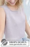 257-13 Wisteria Glow Top by DROPS Design