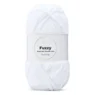LindeHobby Fuzzy Chenille 01 Hvid