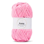 LindeHobby Fuzzy Chenille 14 Mørk lyserød