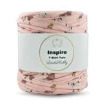 LindeHobby Inspire Print 100 Lyserød med dådyr