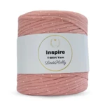 LindeHobby Inspire Print 62 Fersken med hvide prikker