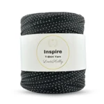 LindeHobby Inspire Print 40 Sort med hvide prikker