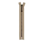 YKK Fast Lyslås Antik Messing 4 mm 14 cm 572 Sand