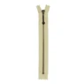 YKK Fast Lyslås Antik Messing 4 mm 14 cm 345 Duset gul