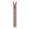 YKK Fast Lyslås Antik Messing 4 mm 14 cm 274 Duset rosa