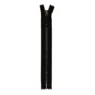 KK Fast Lynlås Antik Messing 4 mm 17 cm 570 Brun
