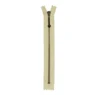 KK Fast Lynlås Antik Messing 4 mm 17 cm 345 Duset gul