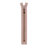 KK Fast Lynlås Antik Messing 4 mm 17 cm 274 Duset rosa