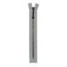 KK Fast Lynlås Antik Messing 4 mm 17 cm 574 Lys grå