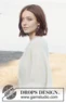 258-18 Wispy Dandelion Cardigan by DROPS Design