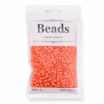 LindeHobby Beads 87 Koralrød