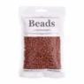 LindeHobby Beads 15 Rødbrun