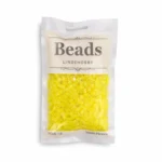 LindeHobby Beads Glitter 04 Gul