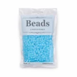 LindeHobby Beads Glitter 01 Blå