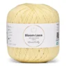 LindeHobby Bloom Lace Mercerized Cotton 21 Blød gul