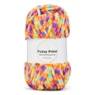 LindeHobby Fuzzy Chenille Print 08 Konfetti