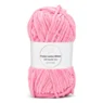 LindeHobby Fuzzy Chenille Silver Lurex 14 Mørk lyserød