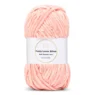 LindeHobby Fuzzy Chenille Silver Lurex 06 Laks