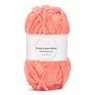 LindeHobby Fuzzy Chenille Silver Lurex 33 Mørk laks