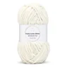LindeHobby Fuzzy Chenille Silver Lurex 10 Creme (lys beige)