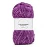 LindeHobby Fuzzy Chenille Silver Lurex 40 Lilla