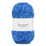 LindeHobby Fuzzy Chenille Silver Lurex 36 Blå