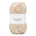 LindeHobby Fuzzy Chenille Silver Lurex 43 Havre