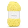 LindeHobby Fuzzy Chenille Silver Lurex 09 Gul