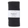 LindeHobby Macrame Lux, Knyttegarn, 1 mm 03 Sort