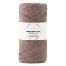 LindeHobby Macrame Lux, Knyttegarn, 1 mm 02 Mørk beige