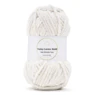 LindeHobby Fuzzy Chenille Gold Lurex 01 Hvid