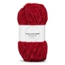 LindeHobby Fuzzy Chenille Gold Lurex 12 Bourgogne