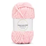 LindeHobby Fuzzy Chenille Gold Lurex 04 Babylyserød (lys)