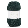 LindeHobby Fuzzy Chenille Gold Lurex 19 Mørkegrøn nefrit
