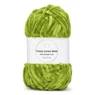 LindeHobby Fuzzy Chenille Gold Lurex 32 Græsgrøn