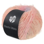 Lana Grossa Basta Mista 113 Limette/Turkis/Aqua/Laksefarve/Rosa/Syren