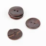 DROPS Arched (Brown), Knap, 18 mm (nr. 818)