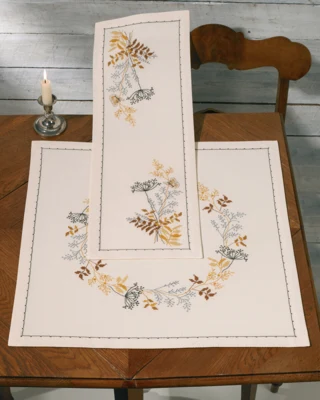 Broderikit Strå 55 x 55 cm