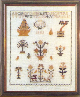 Broderikit Altes land 1802 20 x 25 cm