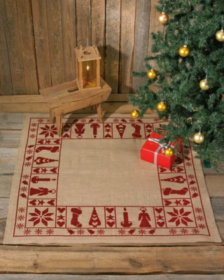 Broderikit Julestemning 122 x 122 cm