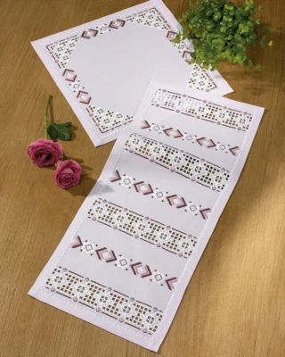 Broderikit Hardanger 30 x 72 cm