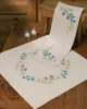 Broderikit Forårsblomster 24 x 66 cm