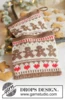 0-1665 Gingerbread Love Potholders