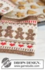 0-1665 Gingerbread Love Potholders