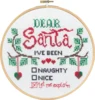 Broderikit Dear Santa m/5810/20 20 Ø