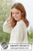 268-28 Caramel Stripes Sweater by DROPS Design