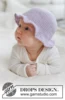52-1 Sweet Bellflower Hat by DROPS Design
