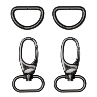 Go Handmade Lobsterlås m. D-Ring 55 mm (2 stk)