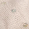 DROPS Buet hvid, knap, 20 mm (nr. 522)