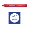 STAEDTLER Noris Club jumbo 229 voksfarver, 12 stk